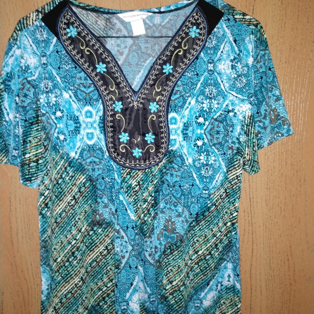 Christopher & Banks pullover blouse